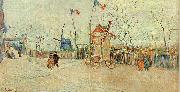 Vincent Van Gogh Street Scene in Montmartre China oil painting reproduction
